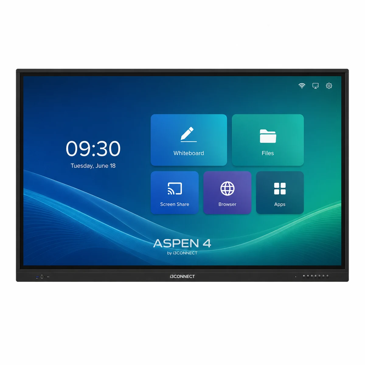 i3CONNECT Aspen 4 – monitor interaktywny